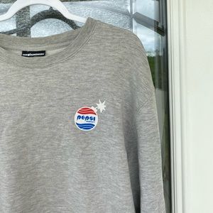 pepsi perfect x the hundreds collab limited edition crew neck